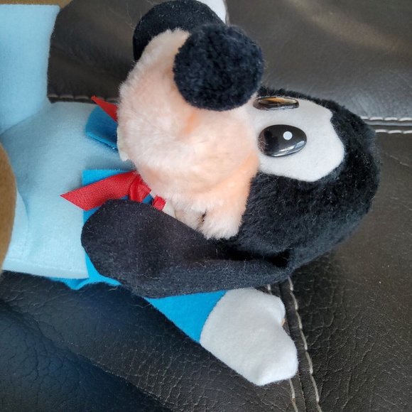 Goofy Mickeys Christmas Carol 6" Plush Stuffed Animal Disney Vintage 1984 - Picture 3 of 10